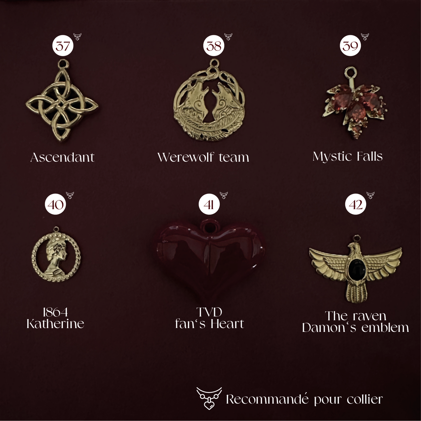 Mystic Charms Chain – Collier TVD